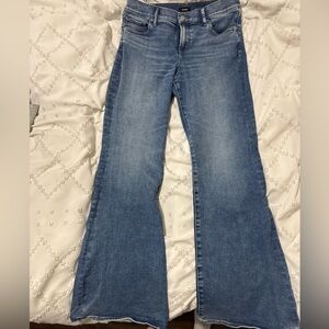Like New Express Flare Blue Jeans